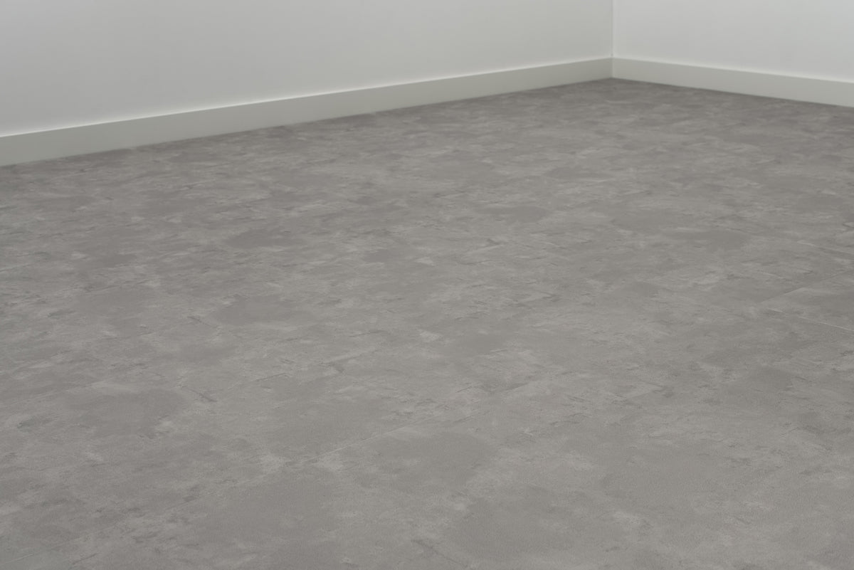 Floer Tegel PVC Betonlook Grijs MEGAMAT FLR - 3608 - Solza.nl