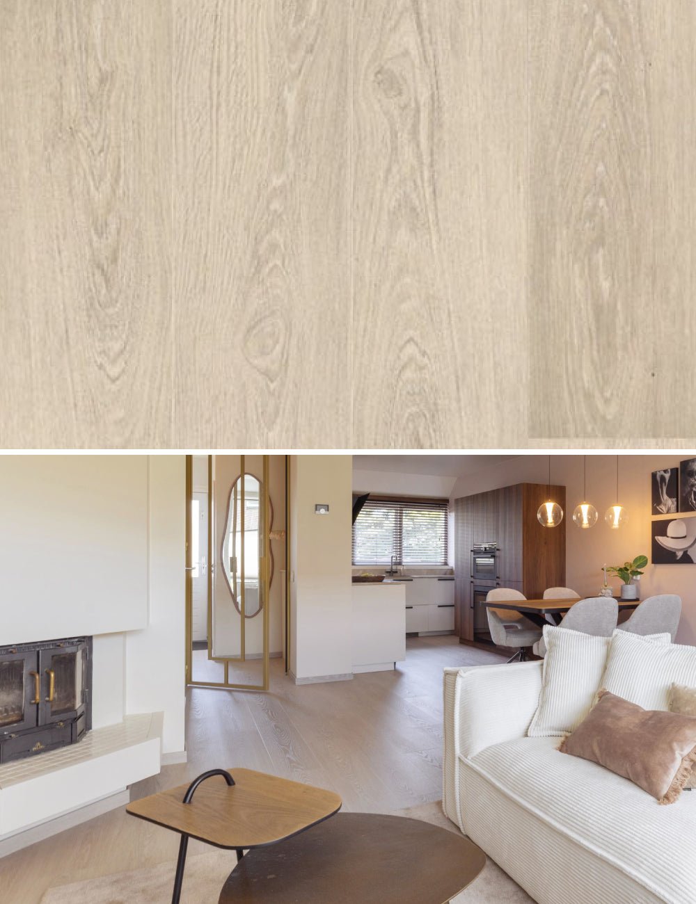 Floorify Lange Plank Click PVC Whitsundays F003 - Solza.nl