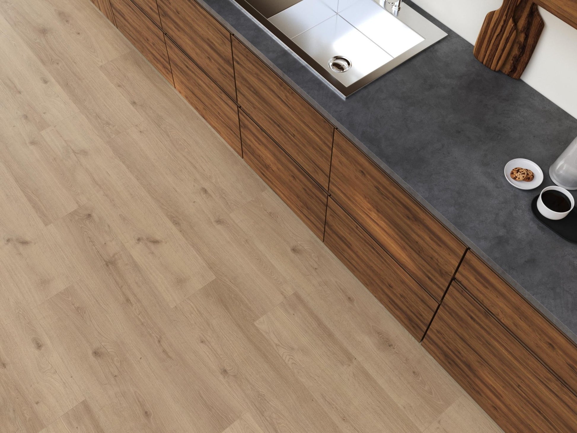 Floorlife Laminaat Forest Hills Grijsbeige Eiken 5525401919 - Solza.nl