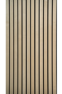 Solza Luxe Akupanel Essen Gelakt 240x60x2cm - met brede latten - Solza.nl