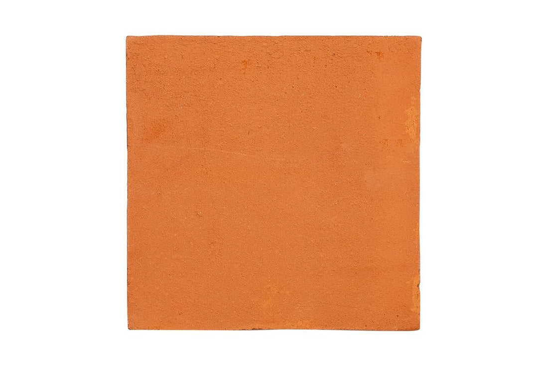 Yzina Terracotta Tegels Roja - 24x24x2cm - Handgemaakt - Solza.nl