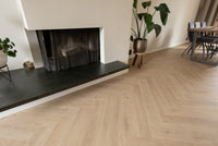 Floer Walvisgraat Plak PVC Gaia Grijsbeige FLR-3527 - Solza.nl