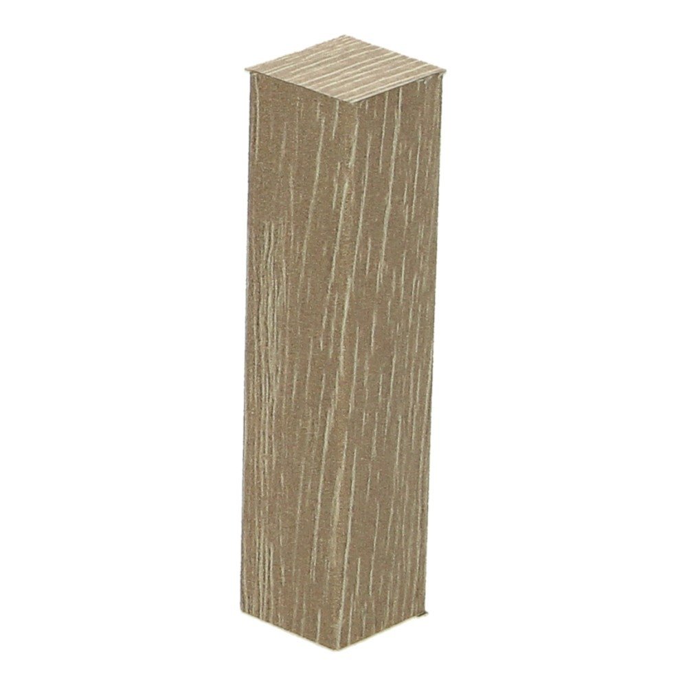 Hoek/Eindstuk Folie Antiek Eiken Beige per 4 stuks 27547 - Solza.nl