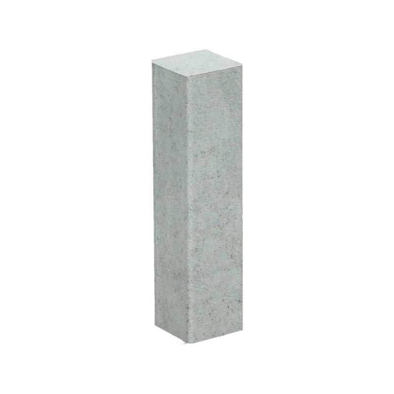 Hoek/Eindstuk Folie Beton Wit per 4 stuks 27675 - Solza.nl