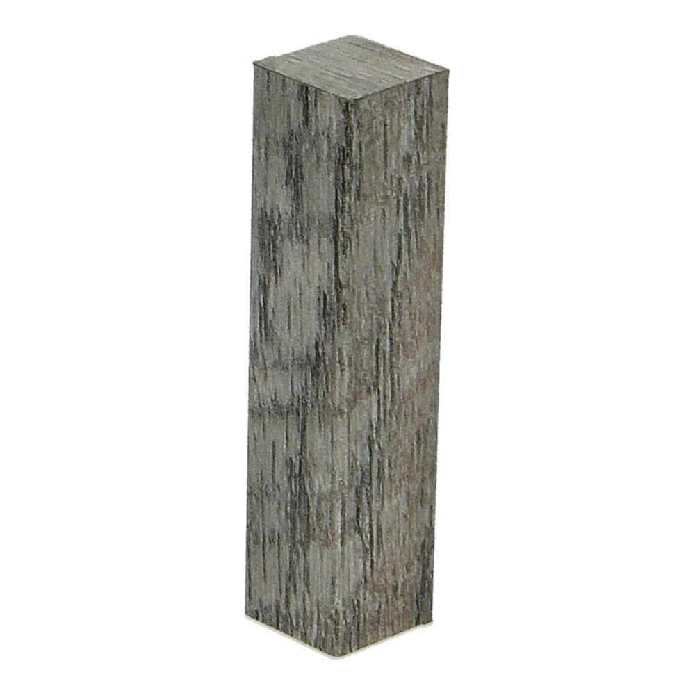 Hoek/Eindstuk Folie Castle Oak Light Grey per 4 stuks 27618 - Solza.nl