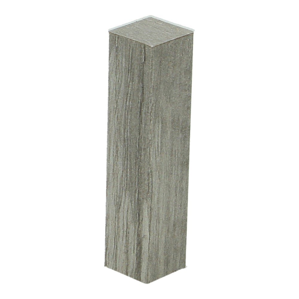 Hoek/Eindstuk Folie Country Oak Grey per 4 stuks 27624 - Solza.nl