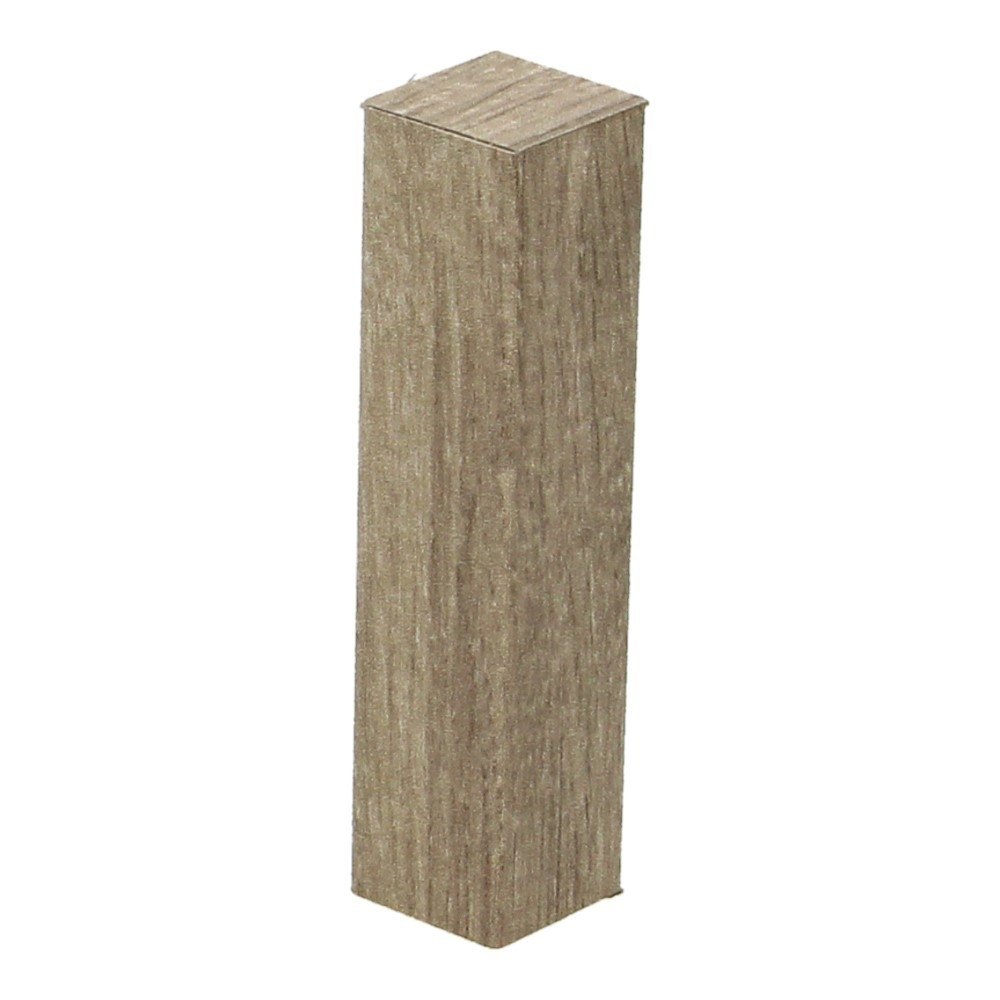 Hoek/Eindstuk Folie Mountain Oak Light Grey per 4 stuks 27630 - Solza.nl