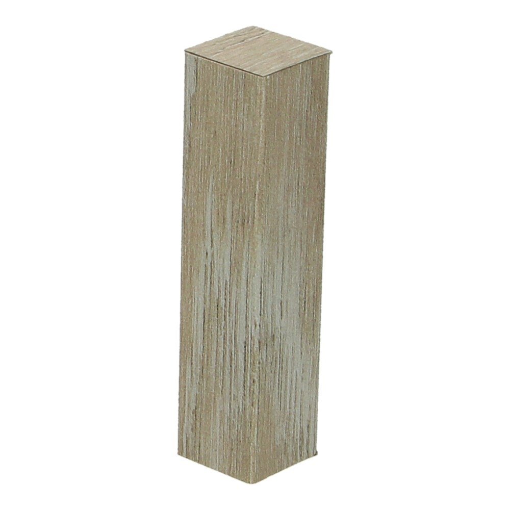 Hoek/Eindstuk Folie Scarlet Oak Beige per 4 stuks 27609 - Solza.nl