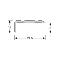 Hoeklijnprofiel Zelfklevend 10mm Ahorn 63032 - Solza.nl