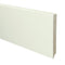 Plinthe moderne en MDF 150x18 prélaqué blanc RAL 9010