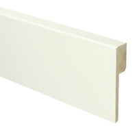 MDF Renovatieplint modern 90x18 voorgel. RAL 9010 - Solza.nl