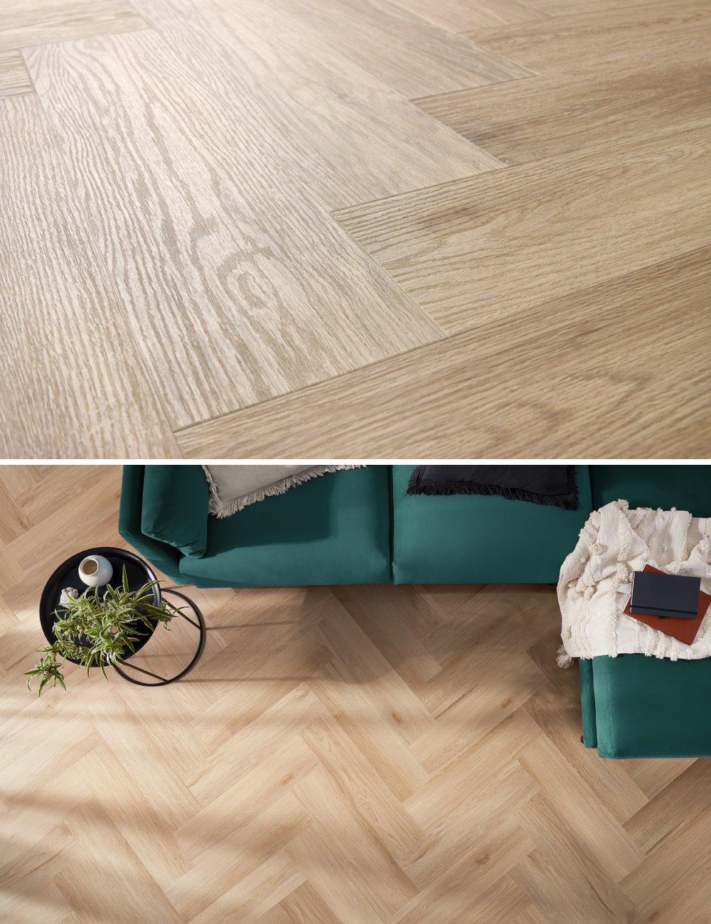 Solza Visgraat Click PVC - Harlow Oak - Solza.nl