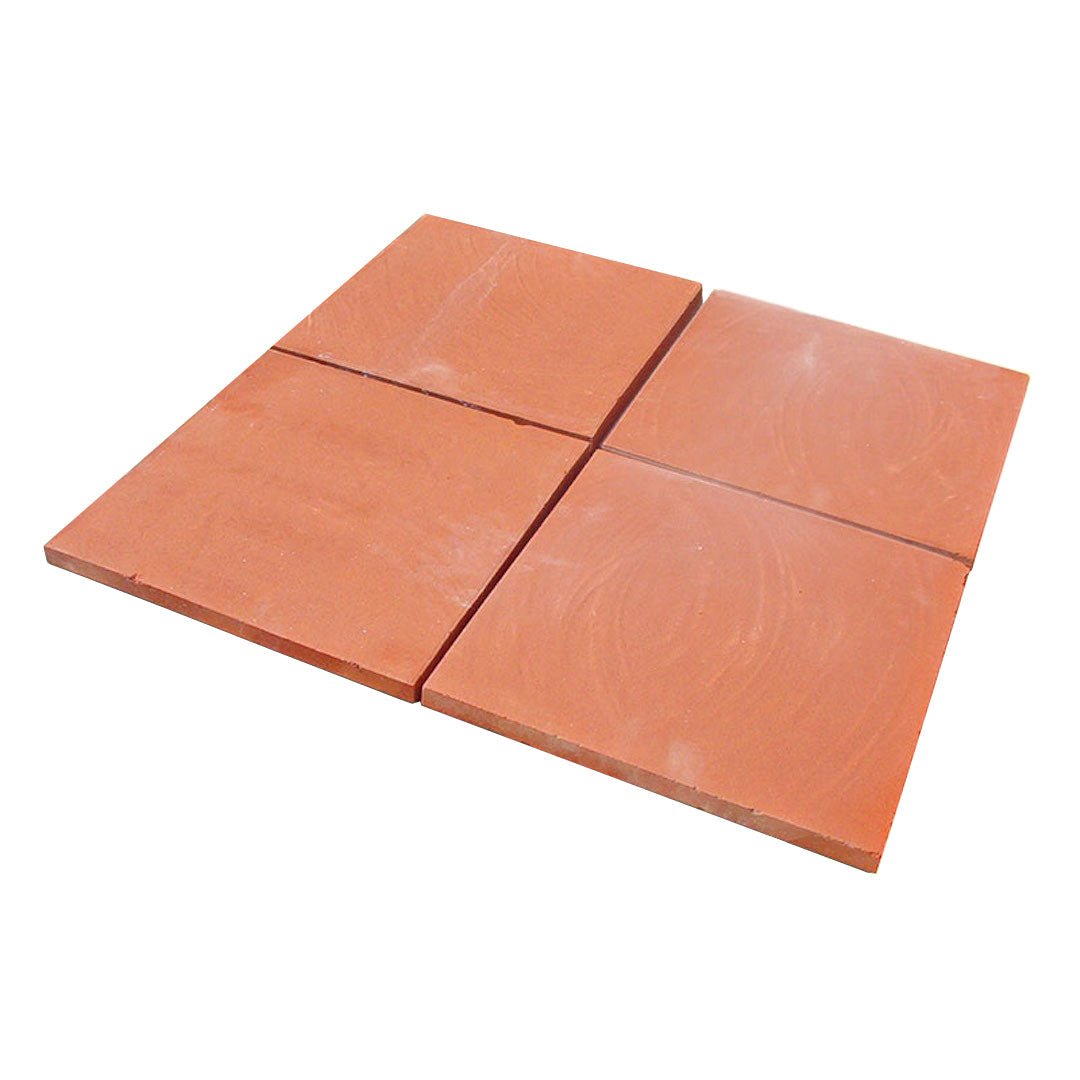 Terracotta tegels 30x30x2cm Roja - voor binnen en buiten - Solza.nl